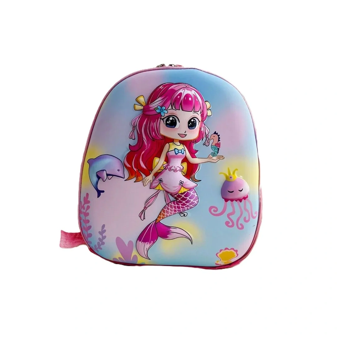 Mermaid 3D Nursery Kids School Bag